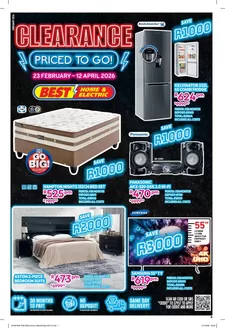 Best Home & Electric catalogue in Mafikeng | Brochure Best Home Electric | 2026-02-23T00:00:00.000Z - 2026-04-12T00:00:00.000Z