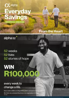 Alpha Pharm catalogue in Groblersdal | Alpha Pharm Catalog | 2026-02-25T00:00:00.000Z - 2026-03-22T00:00:00.000Z