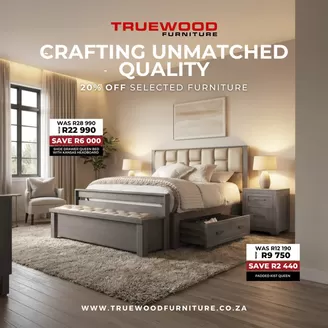 True Wood Furniture catalogue in Port St Johns | True Wood Furniture Sale | 2026-02-26T00:00:00.000Z - 2026-03-12T00:00:00.000Z