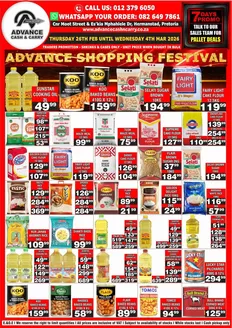 Advance Cash n Carry catalogue in Midrand | Advance Cash n Carry weekly specials | 2026-02-26T00:00:00.000Z - 2026-03-04T00:00:00.000Z