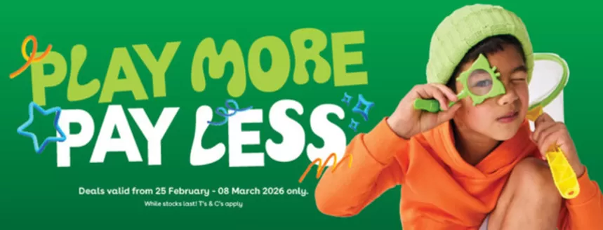 Toy Zone catalogue | Play More Play Less | 2026-02-27T00:00:00.000Z - 2026-03-08T00:00:00.000Z