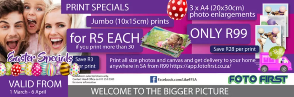 Foto First catalogue in Boksburg | Easter Specials | 2026-03-02T00:00:00.000Z - 2026-04-06T00:00:00.000Z