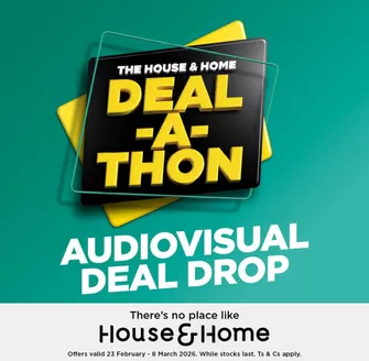 House & Home catalogue in Brits | Exclusive deals for our customers | 2026-02-23T00:00:00.000Z - 2026-03-08T00:00:00.000Z