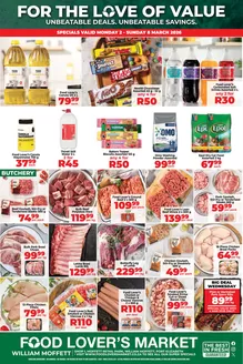 Food Lover's Market catalogue | William Moffett - 02 - 08 March 2026 | 2026-03-01T00:00:00.000Z - 2026-03-08T00:00:00.000Z