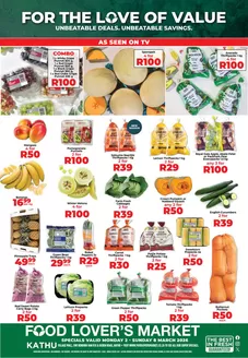 Food Lover's Market catalogue | Kathu - 02 - 08 March 2026 | 2026-03-01T00:00:00.000Z - 2026-03-08T00:00:00.000Z