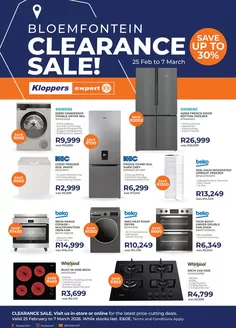 Expert Kloppers catalogue in Kempton Park | Clearance Sale! | 2026-03-04T00:00:00.000Z - 2026-03-07T00:00:00.000Z