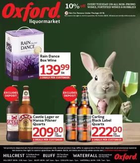Oxford Freshmarket catalogue in Pinetown | Exclusive bargains | 2026-03-06T00:00:00.000Z - 2026-03-20T00:00:00.000Z