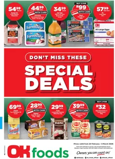 OK Foods catalogue in Pinetown | Top offers for smart savers | 2026-02-25T00:00:00.000Z - 2026-03-08T00:00:00.000Z
