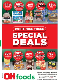 OK Foods catalogue in Pinetown | Exclusive deals for our customers | 2026-02-25T00:00:00.000Z - 2026-03-08T00:00:00.000Z