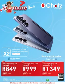 Chatz Connect catalogue | Let's Chat More In March | 2026-03-06T00:00:00.000Z - 2026-04-01T00:00:00.000Z