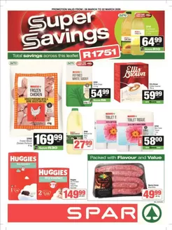 SuperSpar catalogue in Manguzi | Attractive special offers for everyone | 2026-03-09T00:00:00.000Z - 2026-03-22T00:00:00.000Z