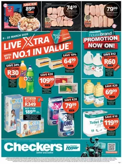 Checkers Hyper catalogue | Checkers March Mid-Month Promotion Gauteng 9 March | 2026-03-08T00:00:00.000Z - 2026-03-22T00:00:00.000Z