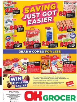OK Grocer catalogue in Zeerust | Save now with our deals | 2026-03-11T00:00:00.000Z - 2026-03-22T00:00:00.000Z