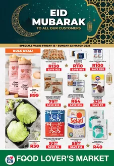 Food Lover's Market catalogue in Johannesburg | Eid Mubarak - KZN - 13 - 22 March 2026 | 2026-03-12T00:00:00.000Z - 2026-03-22T00:00:00.000Z
