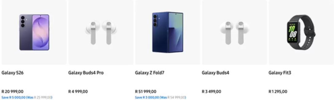 Samsung catalogue in Brakpan | Samsung Sale | 2026-03-12T00:00:00.000Z - 2026-03-26T00:00:00.000Z