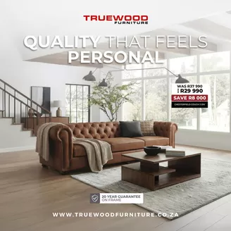 True Wood Furniture catalogue in Delmas | True Wood Furniture | 2026-03-12T00:00:00.000Z - 2026-03-26T00:00:00.000Z
