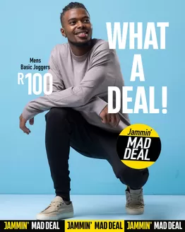 JAM Clothing catalogue in Nelspruit | Jammin' Mad Deal | 2026-03-13T00:00:00.000Z - 2026-03-27T00:00:00.000Z