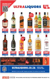 Ultra Liquors catalogue in Vereeniging | Ultra Liquors Sale | 2026-03-17T00:00:00.000Z - 2026-03-31T00:00:00.000Z