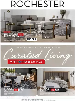 Rochester catalogue in Bethlehem | Curated Living | 2026-03-17T00:00:00.000Z - 2026-03-18T00:00:00.000Z