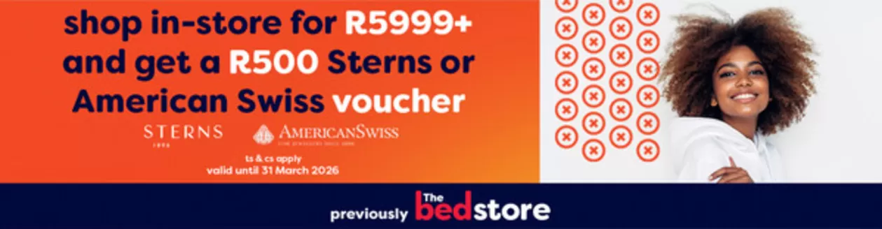 The Bed Store catalogue in Bethlehem | The Bed Store Promo | 2026-03-17T00:00:00.000Z - 2026-03-31T00:00:00.000Z