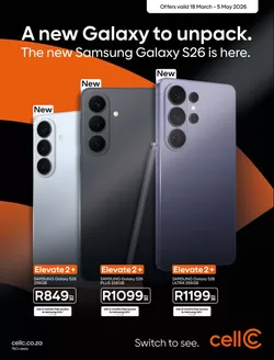 Cell C catalogue in Bethlehem | Cell C Sale | 2026-03-18T00:00:00.000Z - 2026-05-05T00:00:00.000Z