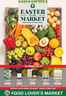 Food Lover's Market catalogue in Meyerton | Easter at the Market - Springfield - 23 March - 5 April 2026 | 2026-03-22T00:00:00.000Z - 2026-04-05T00:00:00.000Z