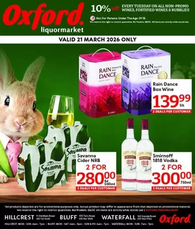 Oxford Freshmarket catalogue | Attractive special offers for everyone | 2026-03-21T00:00:00.000Z - 2026-03-21T00:00:00.000Z