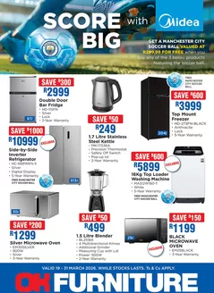 OK Furniture catalogue in Sandton | Great discounts on selected products | 2026-03-19T00:00:00.000Z - 2026-03-31T00:00:00.000Z