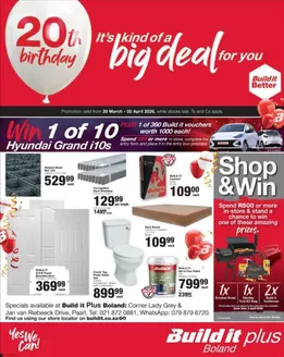 Build It catalogue | Top deals and discounts | 2026-03-20T00:00:00.000Z - 2026-04-05T00:00:00.000Z