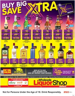 Shoprite LiquorShop catalogue in Emalahleni | Save now with our deals | 2026-03-23T00:00:00.000Z - 2026-04-06T00:00:00.000Z