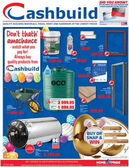 Cashbuild catalogue | Exclusive deals and bargains | 2026-03-23T00:00:00.000Z - 2026-04-06T00:00:00.000Z
