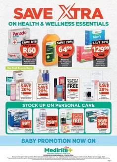 MediRite catalogue in Bethal | Save Xtra On Health & Wellness Essentials | 2026-03-24T00:00:00.000Z - 2026-04-19T00:00:00.000Z