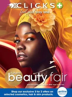 Clicks catalogue | Autumn Beauty Fair | 2026-03-25T00:00:00.000Z - 2026-04-22T00:00:00.000Z