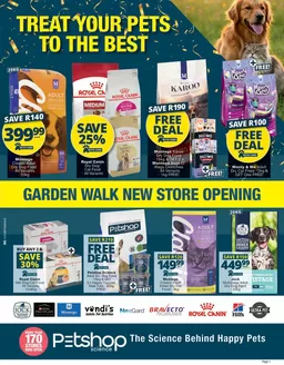 Checkers Hyper catalogue | Petshop Science Garden Walk Store Opening 26 March | 2026-03-25T00:00:00.000Z - 2026-04-12T00:00:00.000Z