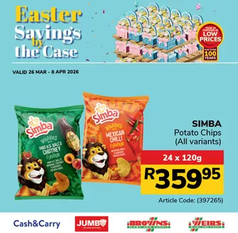 Jumbo catalogue in Manguzi | Jumbo weekly specials | 2026-03-26T00:00:00.000Z - 2026-04-08T00:00:00.000Z