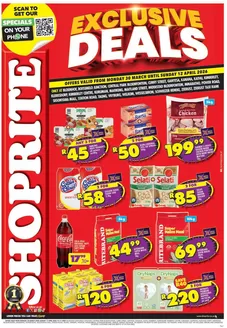 Shoprite catalogue in Eerste River | Great offer for all customers | 2026-03-30T00:00:00.000Z - 2026-04-12T00:00:00.000Z