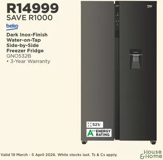 House & Home catalogue in Oudtshoorn | House & Home weekly specials | 2026-03-19T00:00:00.000Z - 2026-04-05T00:00:00.000Z