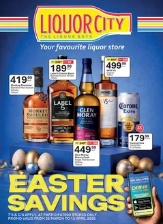 Liquor City catalogue in Porterville | Promotions Liquor City | 2026-03-25T00:00:00.000Z - 2026-04-12T00:00:00.000Z