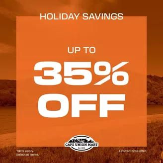 Cape Union Mart catalogue in Grahamstown | Holiday savings | 2026-04-01T00:00:00.000Z - 2026-04-07T00:00:00.000Z