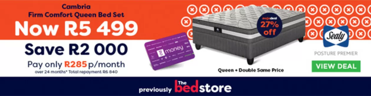 The Bed Store catalogue in Zeerust | The Bed Store Promo | 2026-04-01T00:00:00.000Z - 2026-04-15T00:00:00.000Z