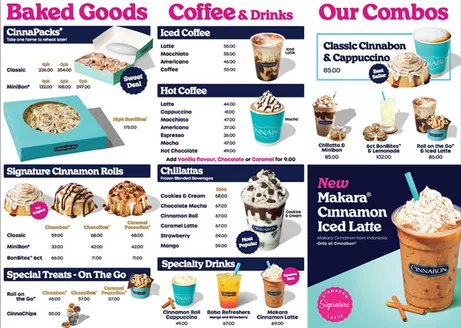 Cinnabon catalogue in Piketberg | Cinnabon Sale | 2026-04-02T00:00:00.000Z - 2026-04-30T00:00:00.000Z