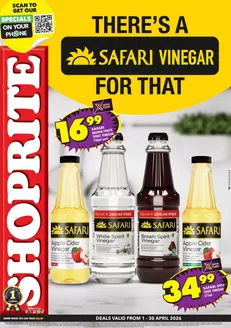 Shoprite catalogue in Zastron | Exclusive bargains | 2026-04-01T00:00:00.000Z - 2026-04-30T00:00:00.000Z