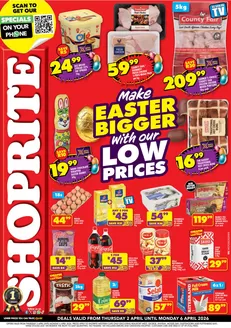 Shoprite catalogue in Zastron | Shoprite Easter Deals Western Cape 2 April - 6 April | 2026-04-02T00:00:00.000Z - 2026-04-06T00:00:00.000Z