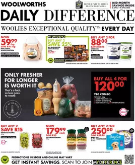 Woolworths catalogue in Randburg | Exclusive deals for our customers | 2026-04-06T00:00:00.000Z - 2026-04-19T00:00:00.000Z