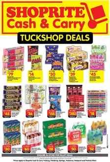Shoprite catalogue | Shoprite Cash Carry Tuckshop Deals Exclusive Gauteng 6 April - 3 May | 2026-04-06T00:00:00.000Z - 2026-05-03T00:00:00.000Z