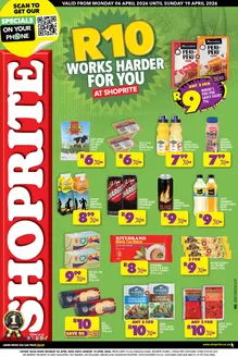 Shoprite catalogue | Shoprite R10 Low Price BonanzaKwaZulu-Natal 6 April - 19 April | 2026-04-06T00:00:00.000Z - 2026-04-19T00:00:00.000Z