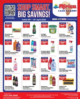 Africa Cash & Carry catalogue in Barkly West | Wednesday Promo | 2026-04-08T00:00:00.000Z - 2026-04-14T00:00:00.000Z