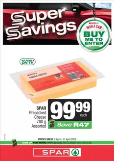 Spar catalogue | Spar weekly specials | 2026-04-08T00:00:00.000Z - 2026-04-21T00:00:00.000Z