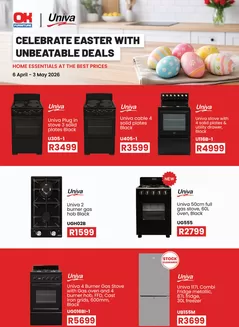 OK Furniture catalogue in KwaDukuza | Top offers for all bargain hunters | 2026-04-06T00:00:00.000Z - 2026-05-03T00:00:00.000Z