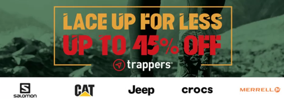 Trappers catalogue in King William's Town | Trappers Promo | 2026-04-08T00:00:00.000Z - 2026-04-22T00:00:00.000Z